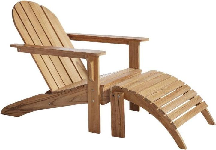 Immagine prodotto Cinas Sgabello con sedia a sdraio Adirondack