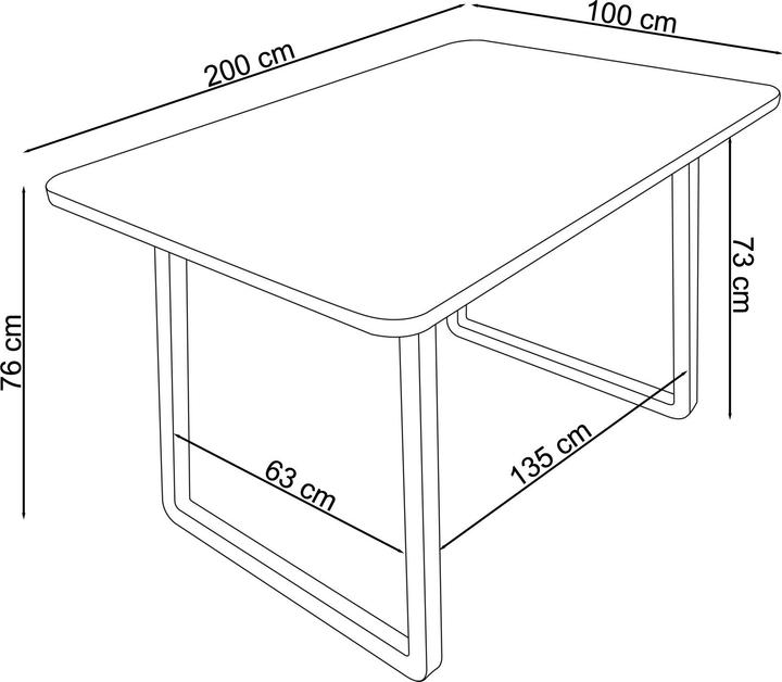 Image du produit Loft 24 Leeds (200 x 100 x 76 cm)