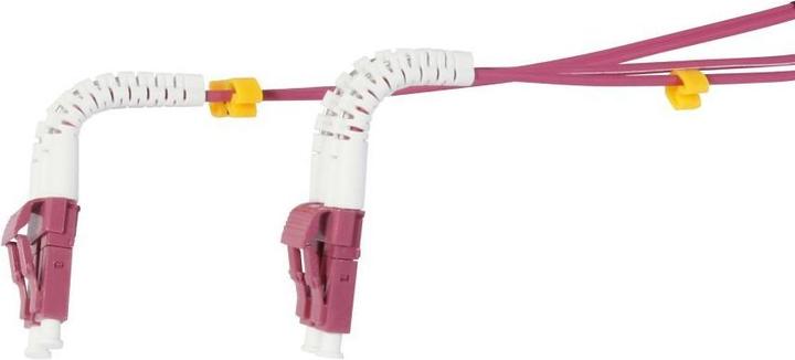 Produktbild Synergy 21 Kabel LWL-Patch 3,0m LC-LC, 50/125um,OM4, AD=2mm, flexible Knickschutztülle *Synergy21* (3 m)