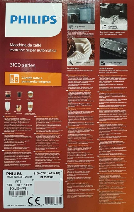 Immagine prodotto Philips Serie 3100 EP3362/00