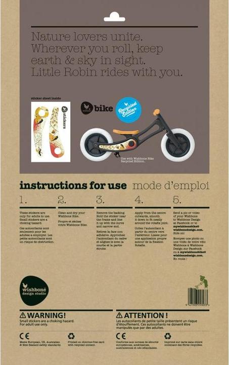 Image du produit Wishbone Bike Sticker Natura