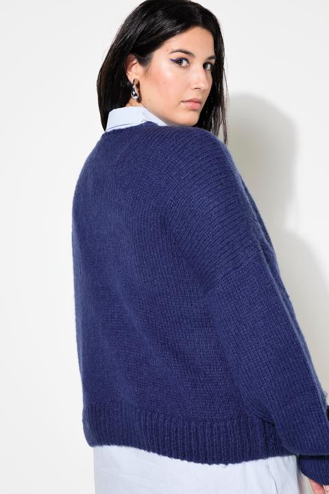 Immagine prodotto Studio Untold Cardigan dal taglio oversize con orli di pizzo e maniche lunghe (46, 48)