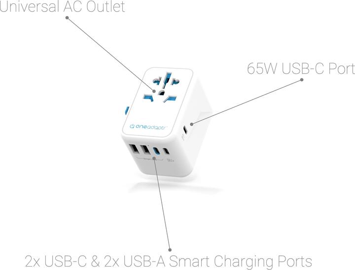 Productafbeelding OneAdaptr Wereld65