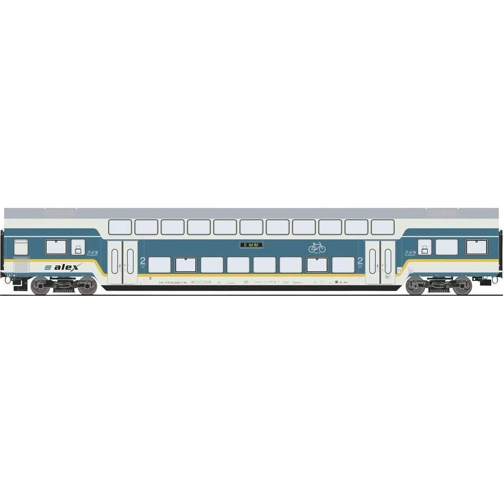 Roco H0 Ro Doppelstockwagen, Alex (Dc) (Spur VI)