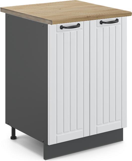 Anthrazit, Weiss Landhaus