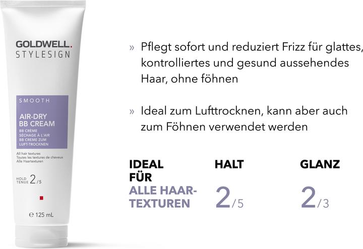 Produktbild Goldwell StyleSign Smooth BB Creme zum Lufttrocknen (Haarcreme, 125 ml)