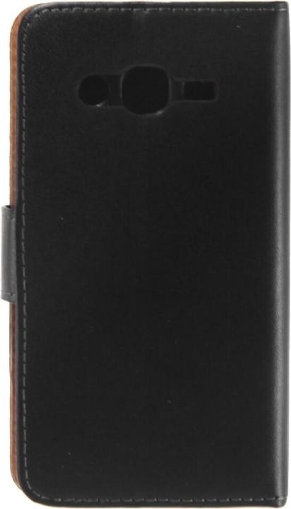 Produktbild OEM Slim Leather Book Case for Galaxy J2 - black 4250710570850 (Samsung Galaxy J2)