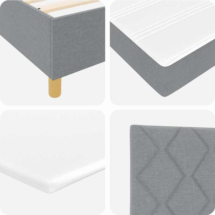 Produktbild vidaXL Boxspringbett (200 x 200 cm)