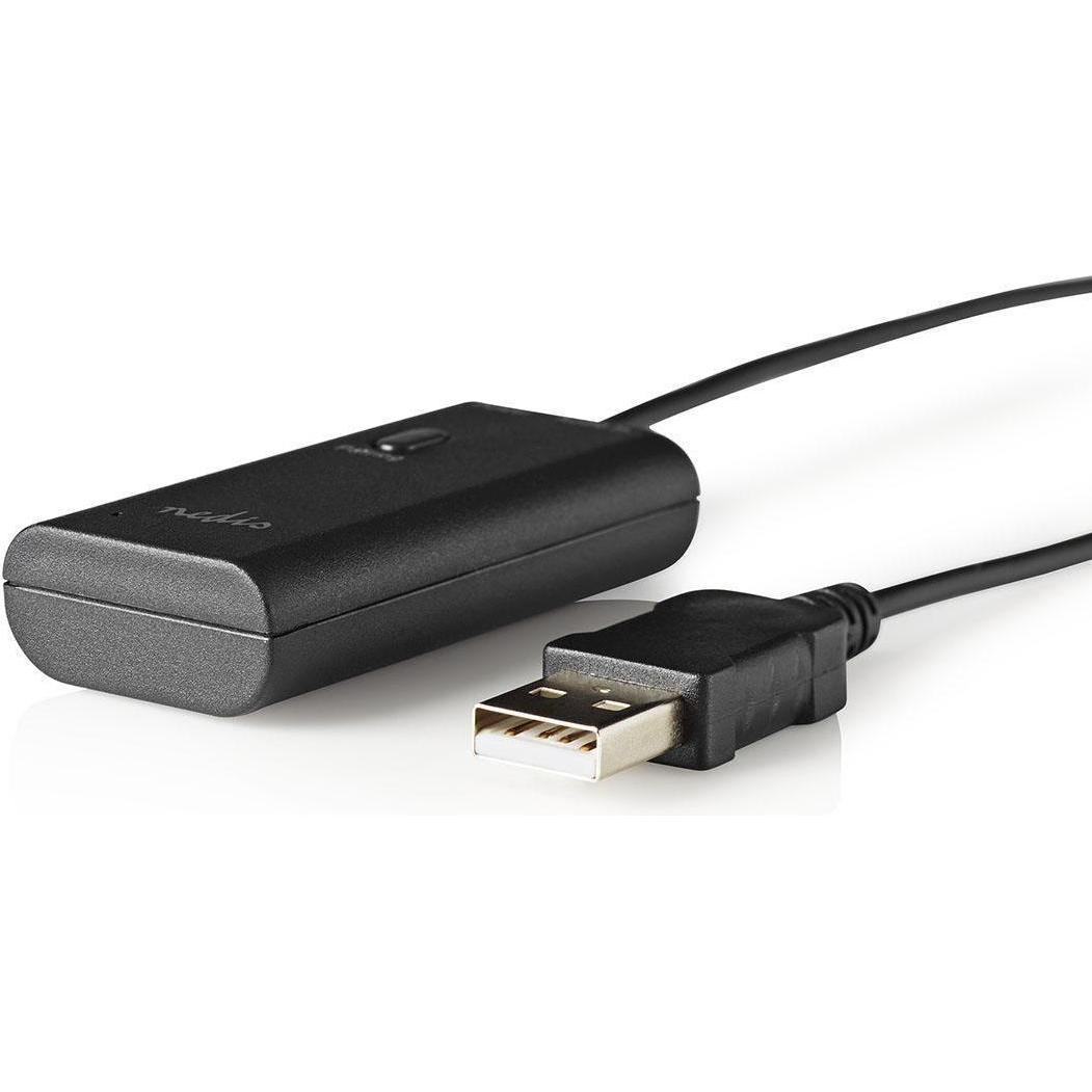 Nedis Drahtloser Audiosender - Bluetooth - AptX-Chipsatz - Bis zu 2 Kopfhörer - AptX-Chipsatz - Ü (Sender & Empfänger), ...