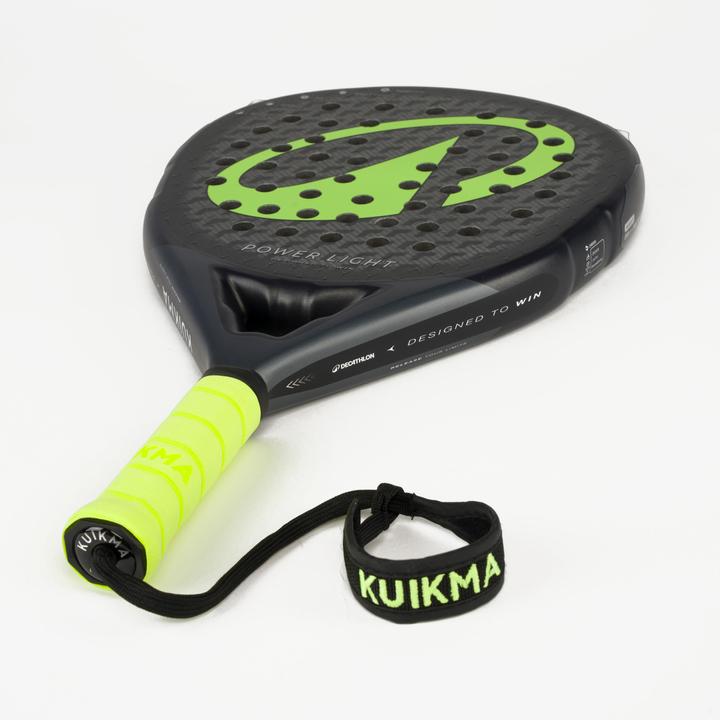 Produktbild Kuikma Padelschläger - PR Power Light schwarz/grau/gelb