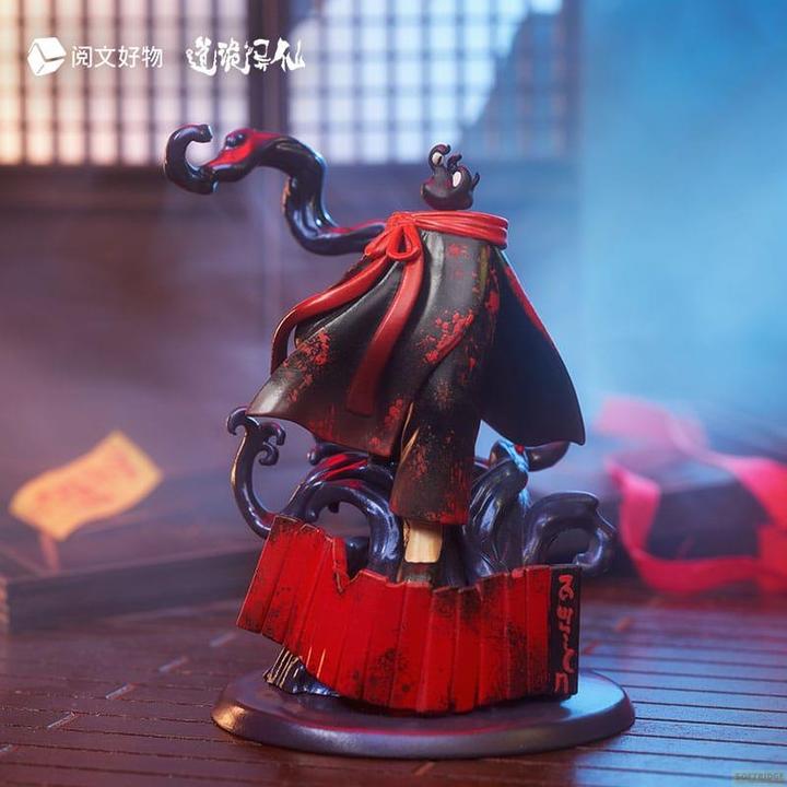 Actual product image Yuewen Goods Dao of the Bizarre Immortal Chibi Figure Li Huowang Da Nuo / Wan Zhi Dao 14 cm