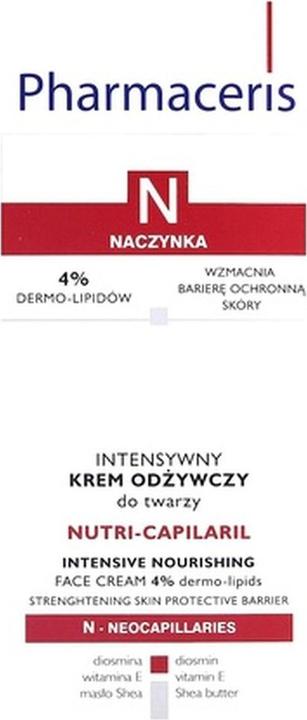 Produktbild Pharmaceris n Nutri-Capilaril intensives Gesichtsnährstoffcreme 50 ml (50 ml, 24h Creme)