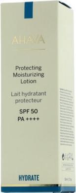 Produktbild Ahava Protecting Moisturizing Lotion SPF 50 (Sonnenlotion, SPF 50, 50 ml, 0.05 g)