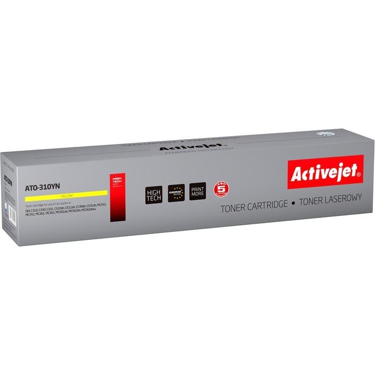 Activejet, Toner, ATO-310YN - 2000 Seiten - Gelb - 1 Stück(e) (Y)