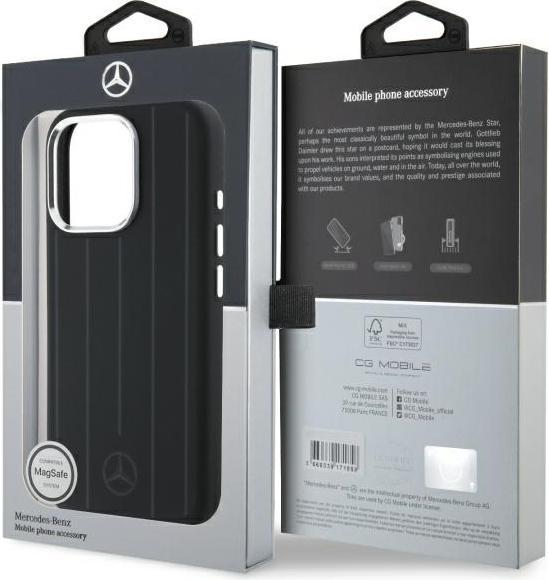 Immagine prodotto Mercedes MEHMP16X23SUVSK Custodia rigida per iPhone 16 Pro Max 6,9" in silicone verticale tonale Str. (Apple iPhone 16 Pro Max)