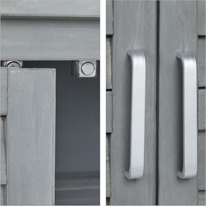 Actual product image Relaxdays Garden cabinet