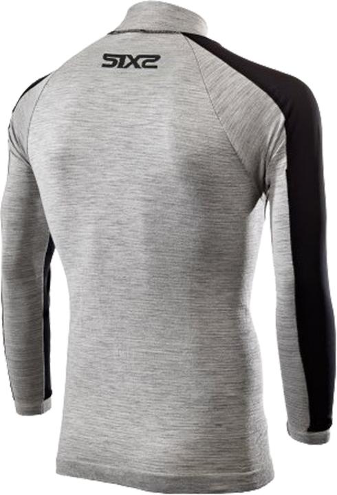 Produktbild Sixs Langarm Jersey TS4 MERINOS grau-schwarz L/XL (L)