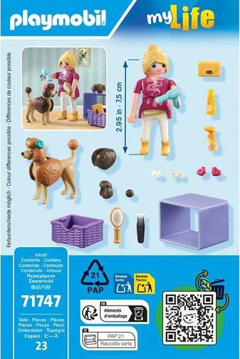 Actual product image Playmobil 71747 Dog groomer (71747)