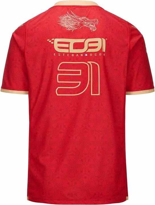 Actual product image Kappa Jersey Alpine F1 Kombat China Ocon 2024 (XXL)