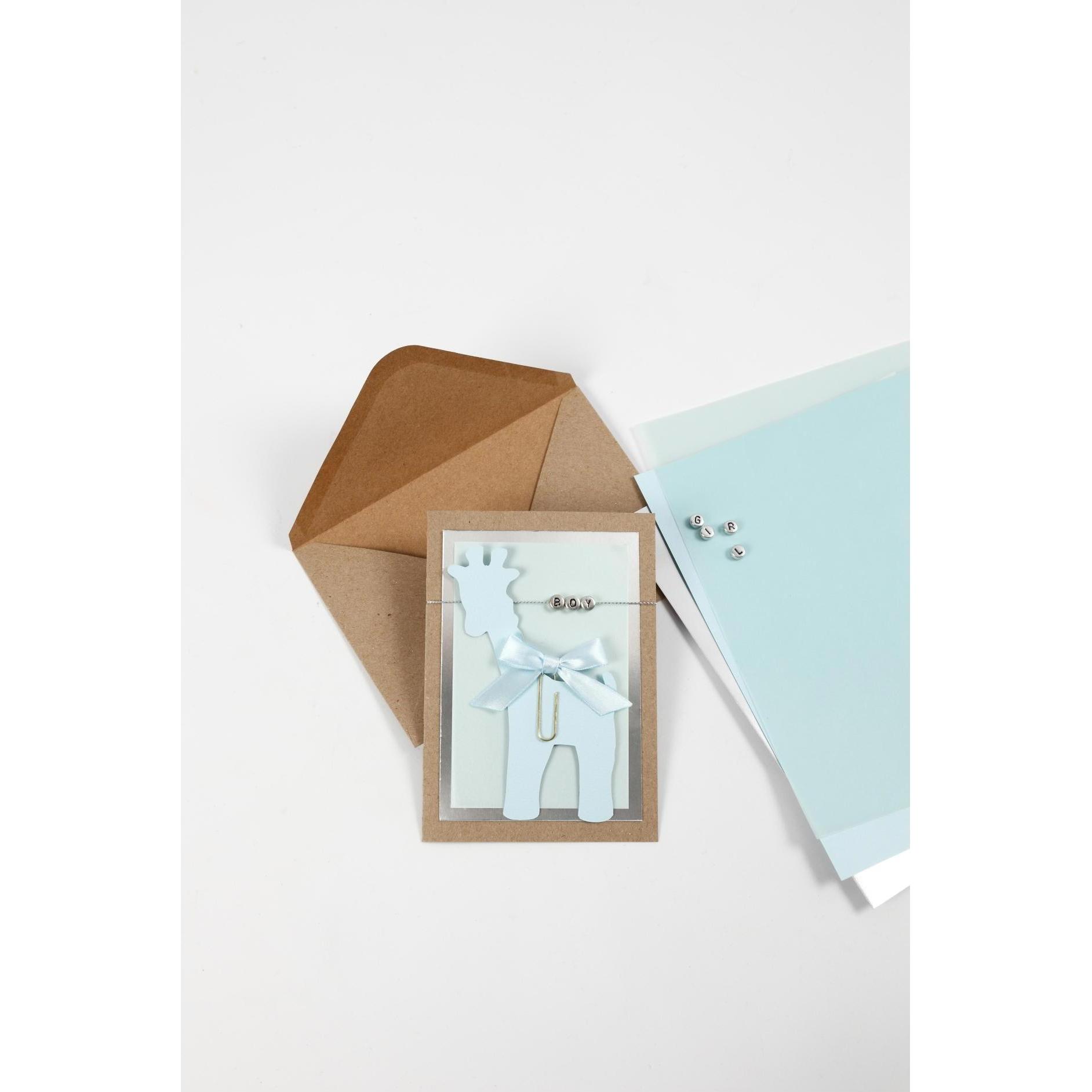 Thumbnail - Creativ Company, Bastelpapier, Pergamentpapier A4 hellblau (100 g/m², 10 x)