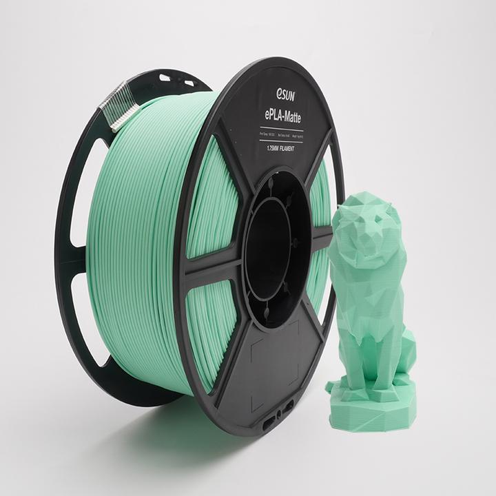 Produktbild eSUN ePLA-Matte Mint Grün Filament 1.75mm 1Kg (PLA, 1.75 mm, 1000 g, Grün)