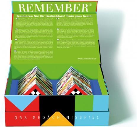 Actual product image Remember Memory game signals (Swiss German)