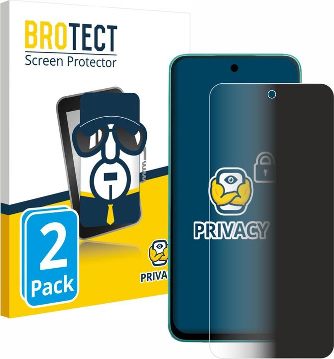 Produktbild BROTECT Sichtschutzfolie Anti-Spy Privacy Folie Blaulicht-Schutz (2 Stück, Nokia G50 5G)