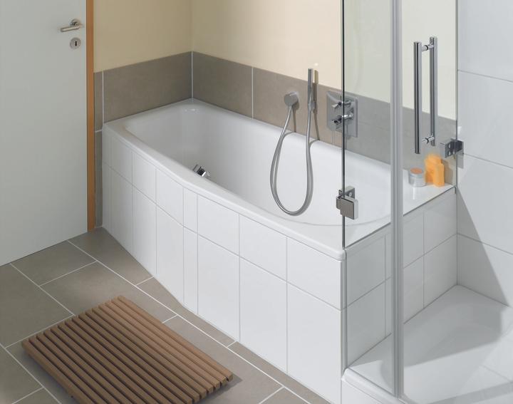 Actual product image Bette Luna space-saving tub, 170x75x45cm, 2760, right (170 cm, 75 cm)