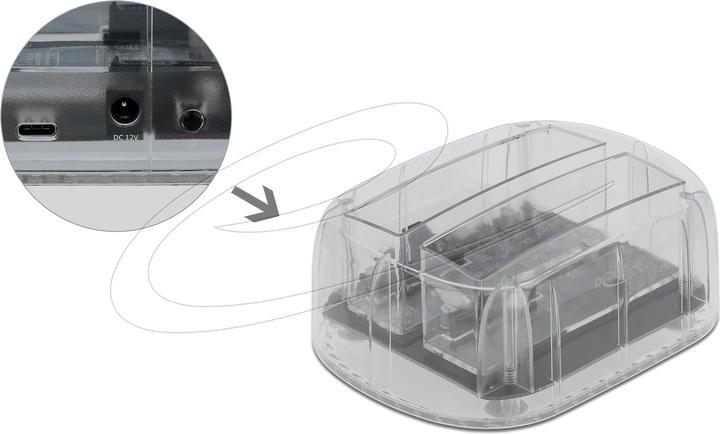 Produktbild Delock Dockingsstation 64090 2x SATA HDD/SSD
