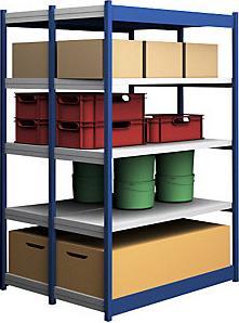 Produktbild kaiserkraft Stabil-Steckregal, doppelseitig