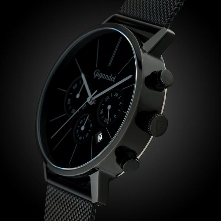 Produktbild Gigandet Elegante analoge Chronographenuhr mit Datumsanzeige und Wasserdichtigkeit (Analoguhr, Chronograph)
