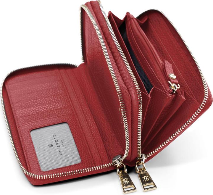 Produktbild Lazarotti Bologna Leather Geldbörse RFID Schutz Leder 20 cm