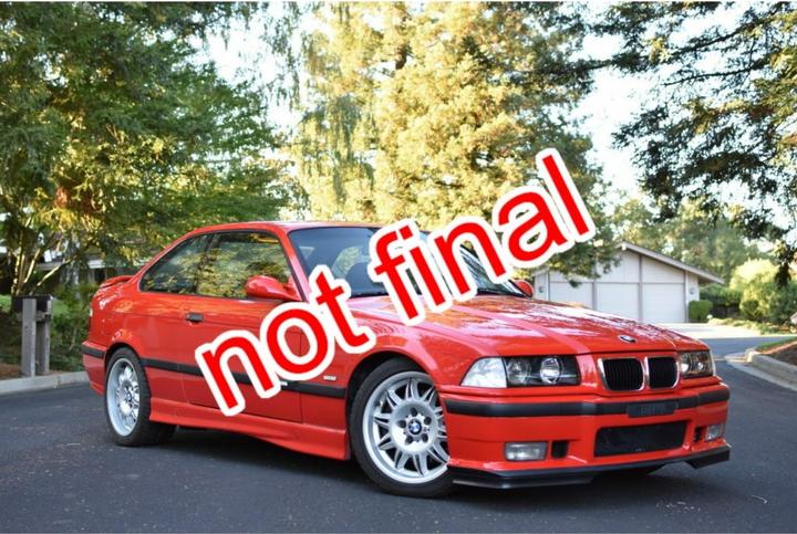 Produktbild Solido 1:43 BMW E36 Coupe M3 1999 rot