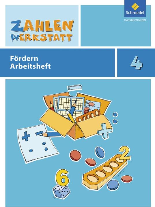 Produktbild Zahlenwerkstatt 4. Fördern. Arbeitsheft (Deutsch, Kurt Hönisch, 2011)
