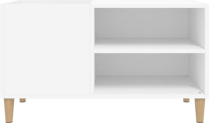 Produktbild vidaXL Plattenschrank Weiss 84,5x38x48 cm Holzwerkstoff