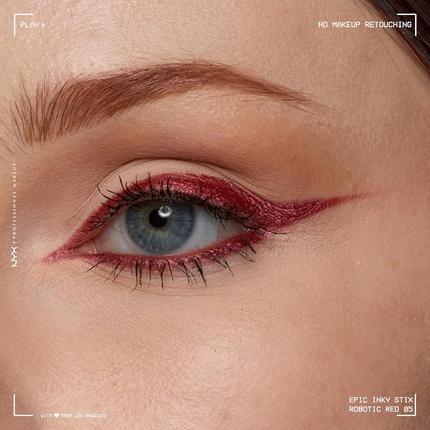 Actual product image NYX Professional Make-Up Epic Inky Stix (Robotic Red)