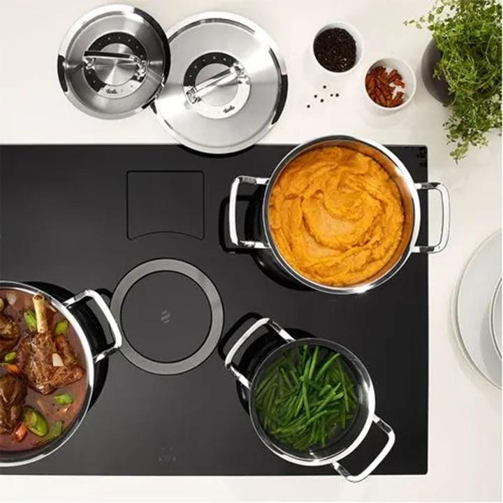 Actual product image Fissler Zestaw 4cz garnków z rondlem OPC 2 (24 cm, Pan set + pot set, Stainless steel)