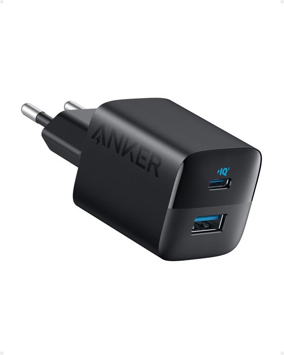 Image du produit Anker Chargeur 323 Dual-Port 33W, EU Plug (33 W)