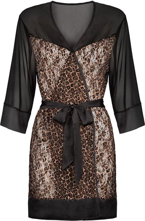 Produktbild Obsessive Allunes Sexy Peignoir Leopard Print - Curvy