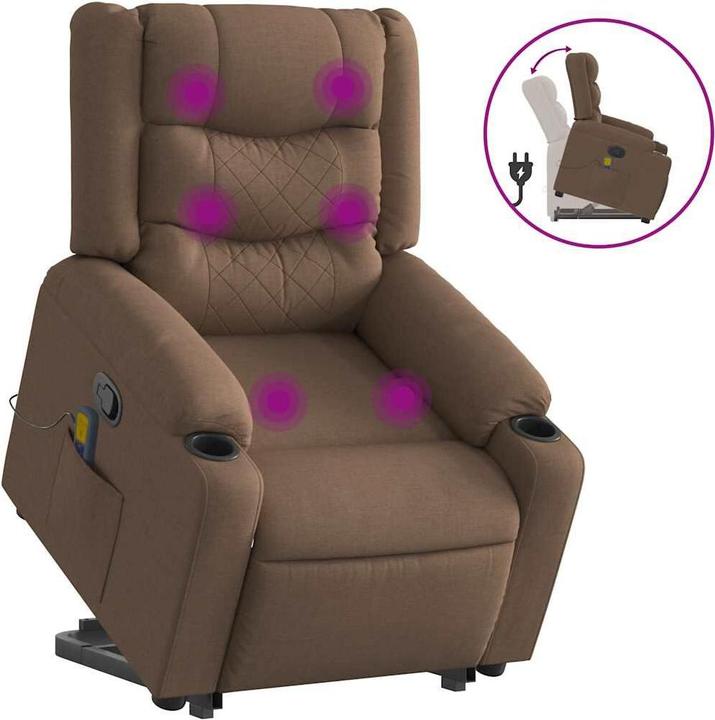 Image du produit vidaXL Massagesessel mit Aufstehhilfe