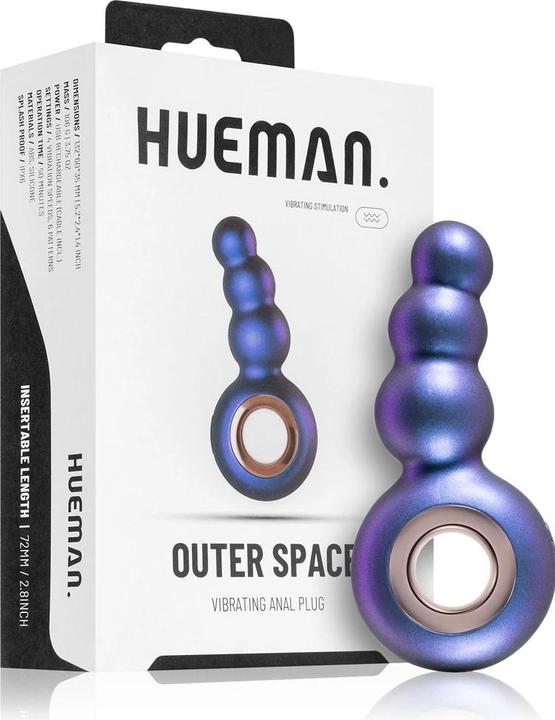Produktbild Hueman Outer Space vibrierender Analplug