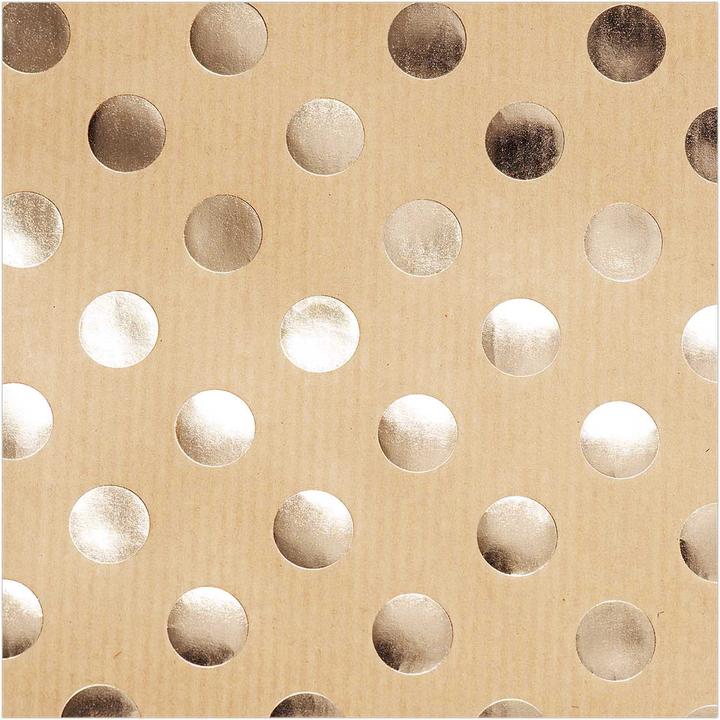 Rico Design Lovely Dots Geschenkpapier natur (Geschenkpapier)