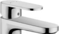 Actual product image hansgrohe Vernis Blend single lever basin mixer 100 without drain set