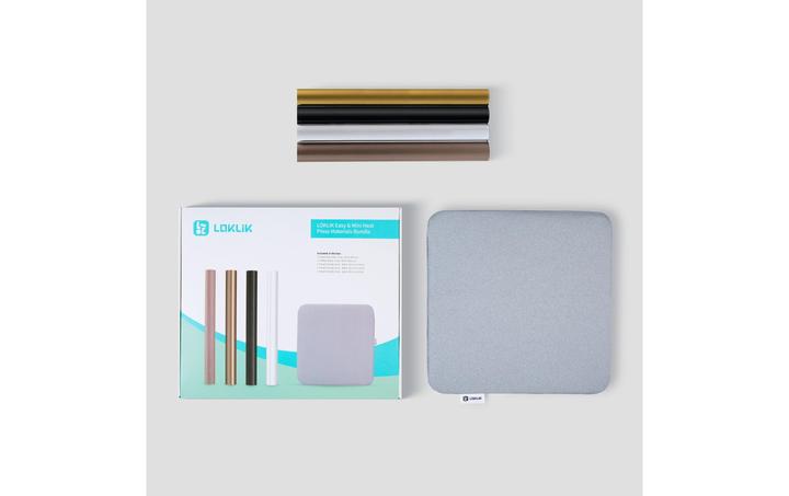 Actual product image Loklik Starter Pack Mini & Easy Heat Press (Accessories)
