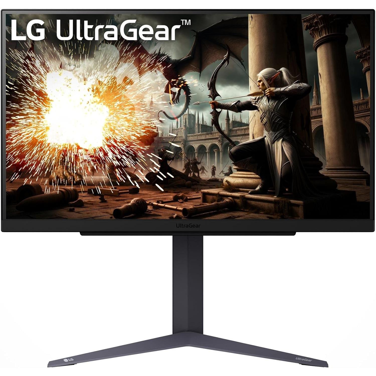 LG UltraGear 27GS75Q-B (2560 x 1440 Pixel, 27"), Monitor, Schwarz