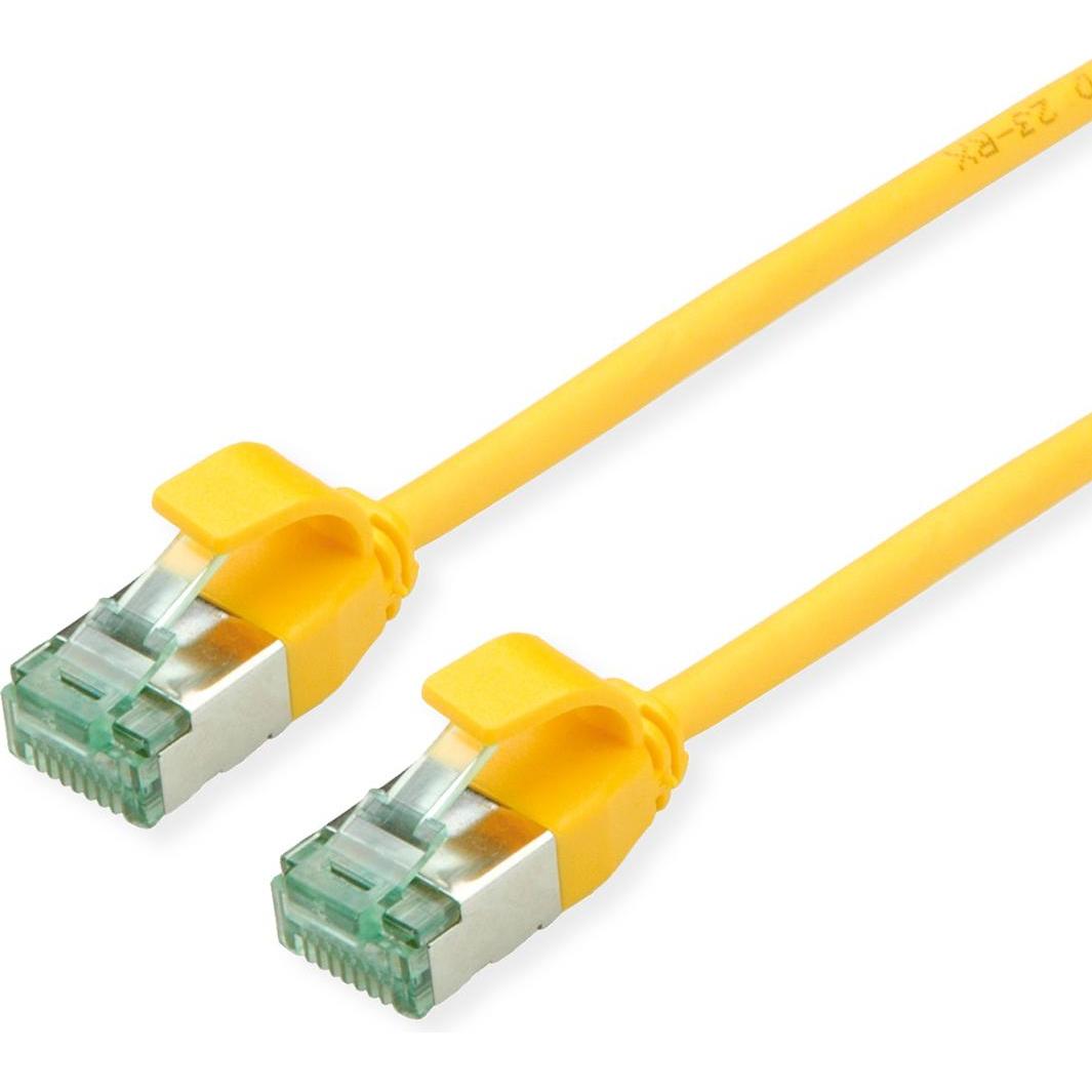 Thumbnail - Roline U/FTP DataCenter Patchkabel Kat.6A (Class EA), slim (U/FTP, CAT6a, 1 m), Netzwerkkabel