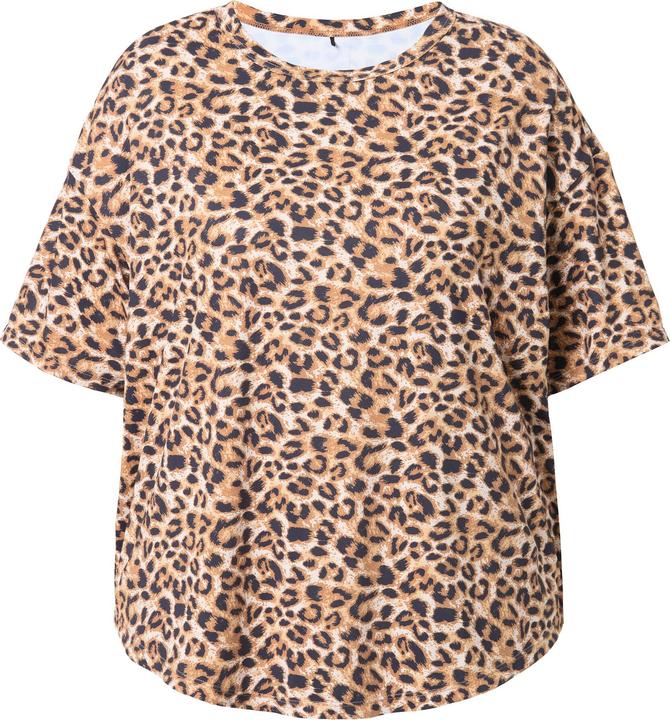 Actual product image Studio Untold Leopard Print Get Strong Oversized Performance Tee (54)