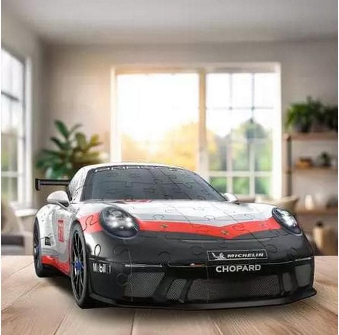 Image du produit Ravensburger 3D Puzzle 108 Teile - Iconics: Porsche 911 GT3 Cup (108 pièces)