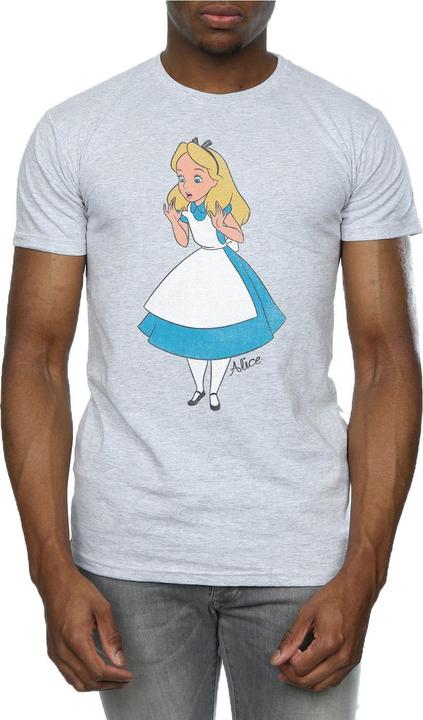 Actual product image Disney Mens Alice In Wonderland Surprised Alice T-Shirt (3XL)