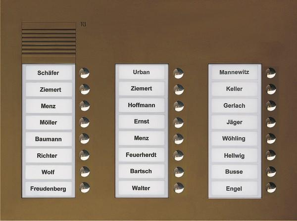 Aluminium anodised bronze (EB)